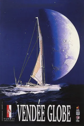 Affiche Vendee Globe 1992