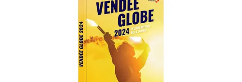 Couverture livre officiel vendée globe 2024-2025 site web