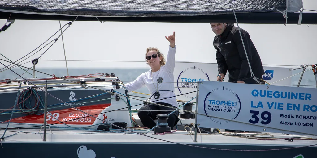 Élodie Bonnafous et Alexis Loison sur le Trophée BPGO en 2022