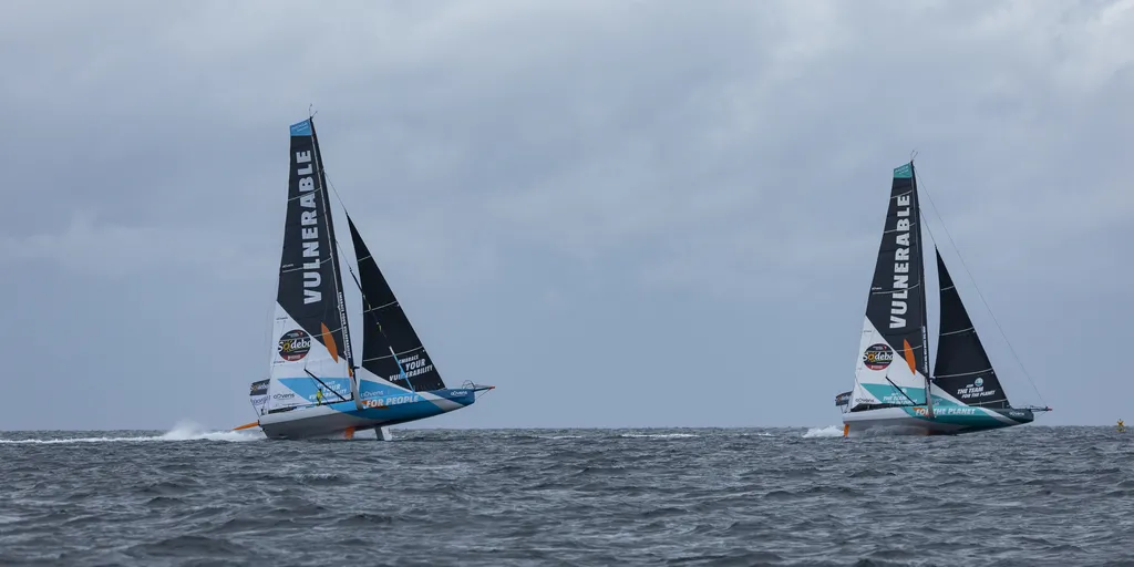 Les deux IMOCA VULNERABLE