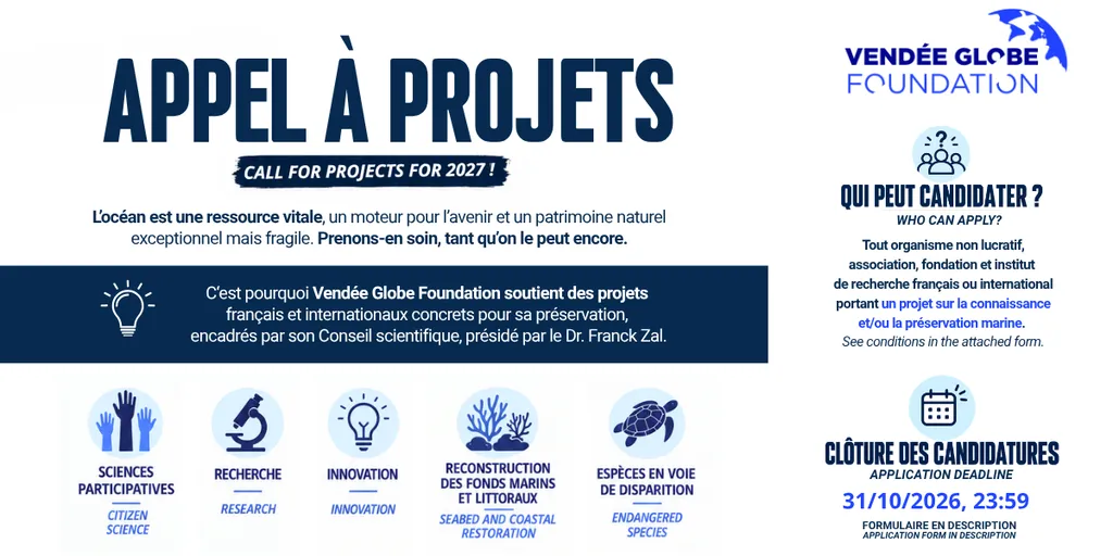 Appel à projets Vendée Globe Foundation