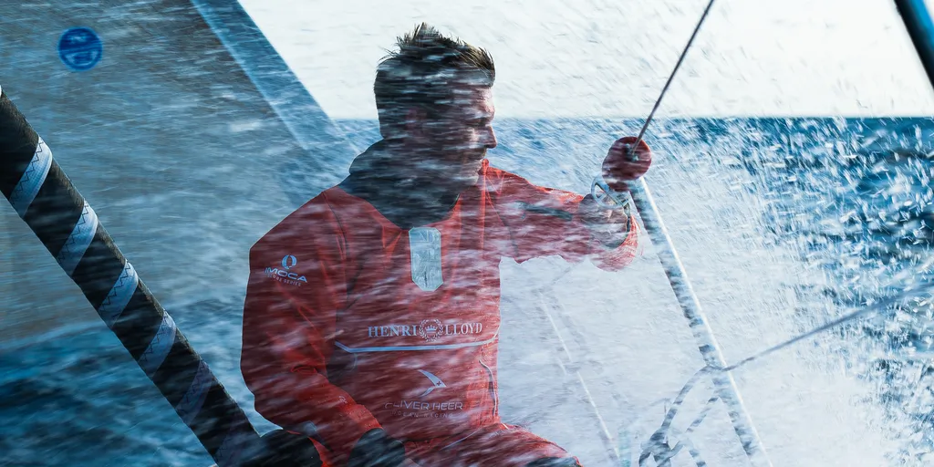 UNKNOWN - APRIL 22, 2023 : Tut Gut. Sailing skipper Oliver Heer (SUI) is pictured on April 22, 2023, in Unknown, France - Photo by Team Tut Gut.
