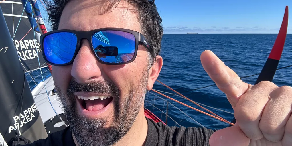 RACE, DECEMBER 26, 2024 : Photo sent from the boat PAPREC ARKÉA during the Vendee Globe sailing race on December 26, 2024. (Photo by skipper Yoann Richomme)
Cargo