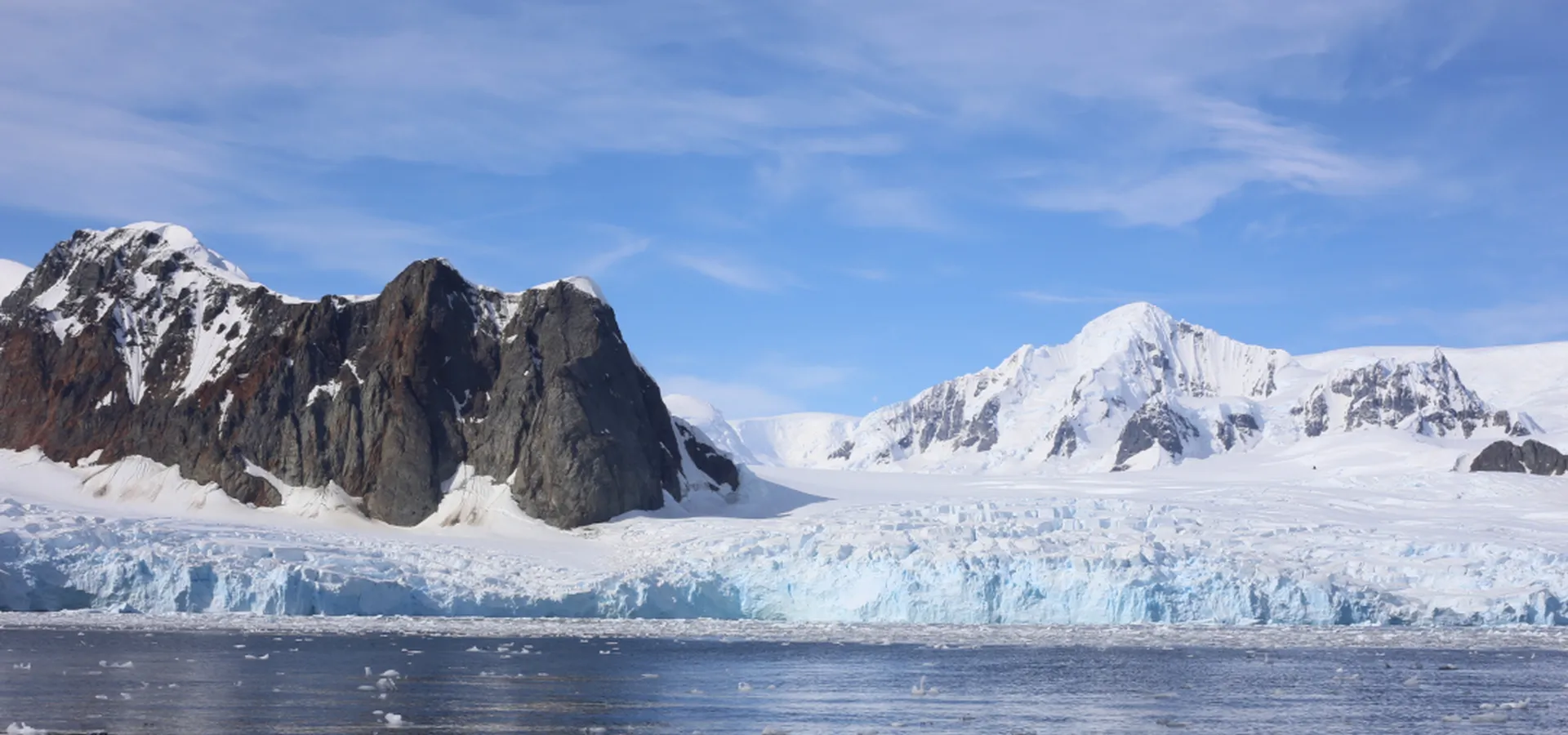 Glacier en Antarctique