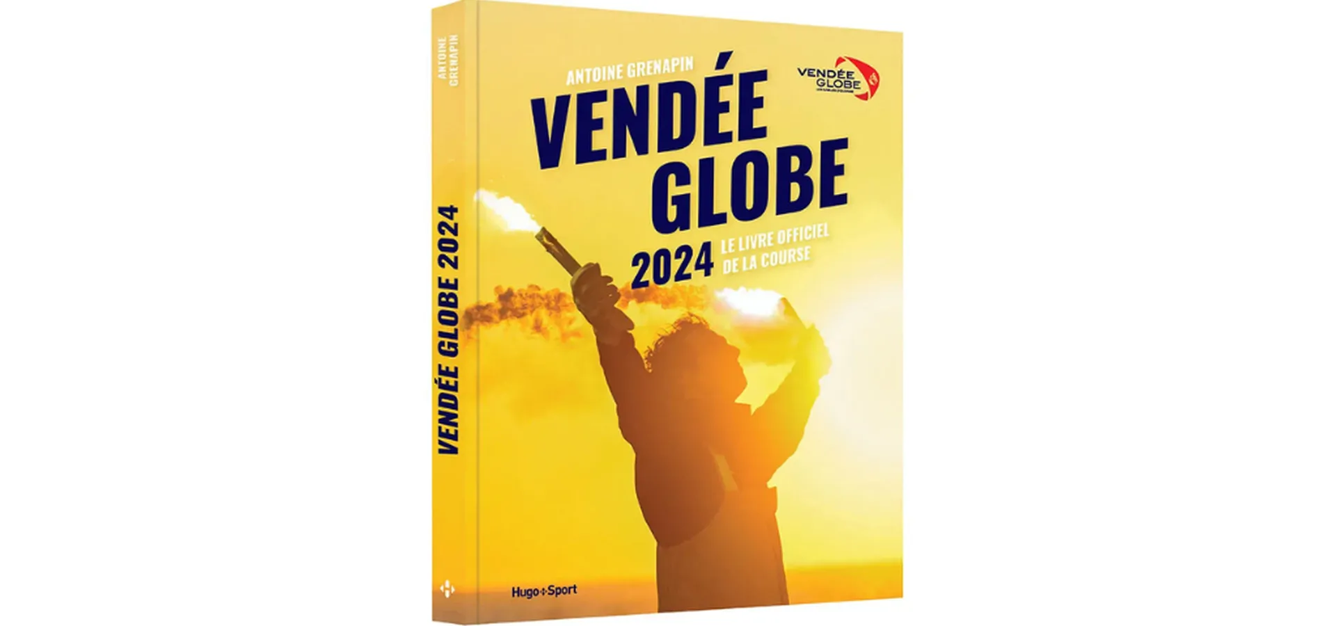 Couverture livre officiel vendée globe 2024-2025 site web