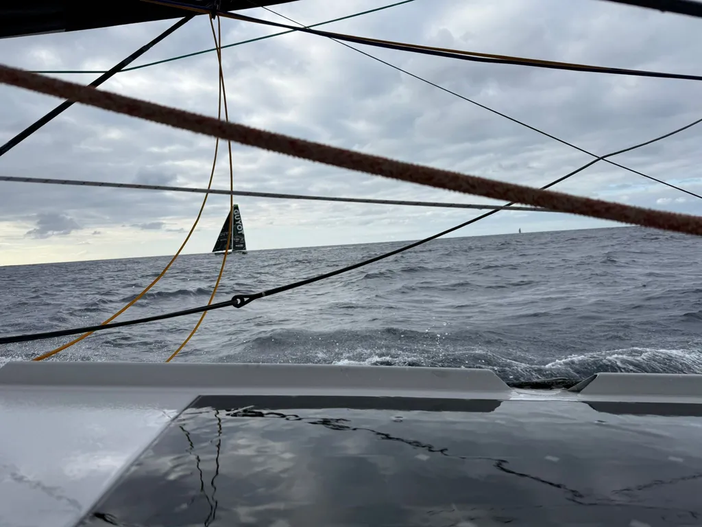 11 NOVEMBRE 2024 : Photo envoyée depuis le bateau Malizia - Seaexplorer lors de la course à la voile du Vendée Globe le 11 novembre 2024. (Photo du skipper Boris Herrmann)
