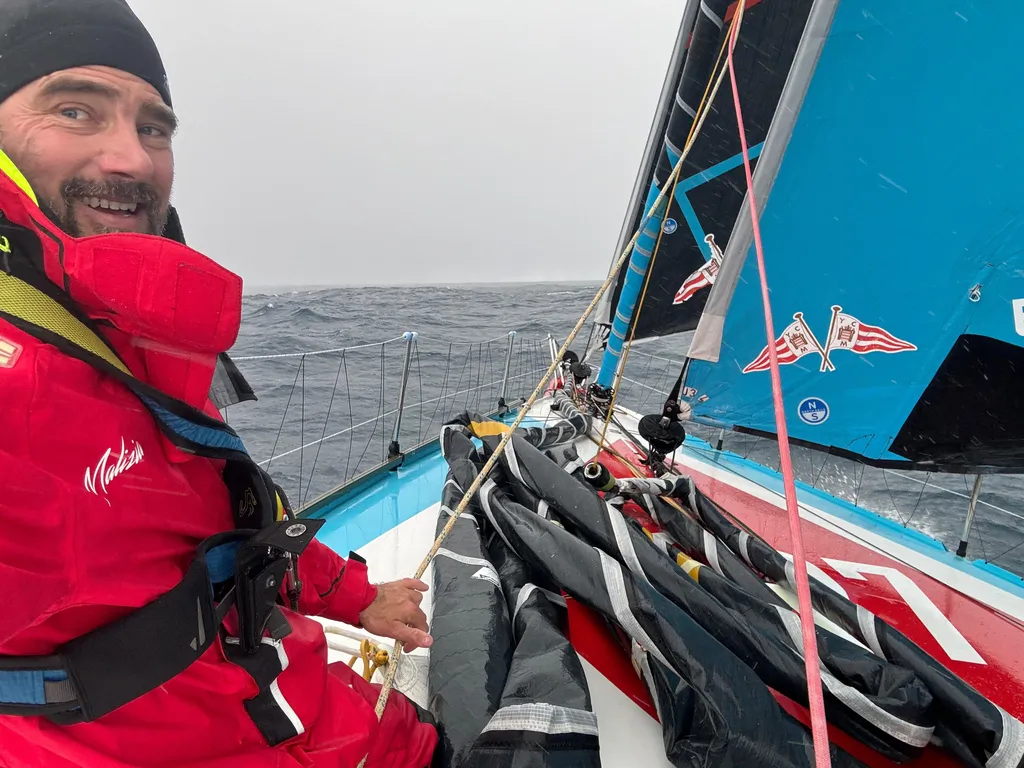 CARRERA, 22 DE DICIEMBRE DE 2024: Foto enviada desde el barco Malizia - Seaexplorer durante la regata Vendée Globe el 22 de diciembre de 2024. (Foto del patrón Boris Herrmann)