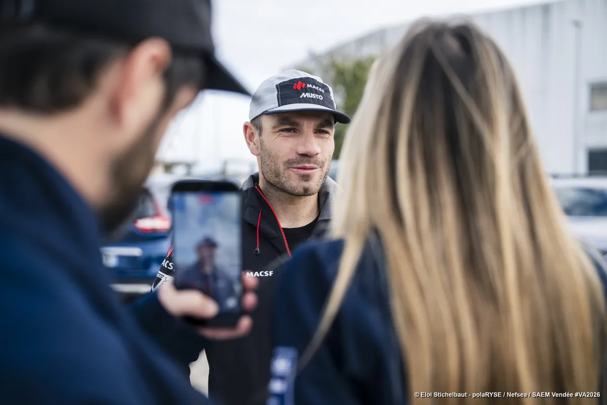 Corentin Horeau skipper MACSF