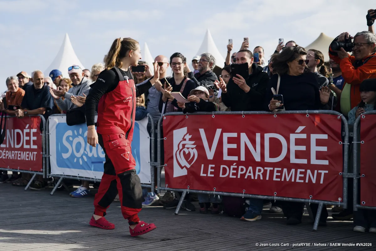Violette avant le départ
