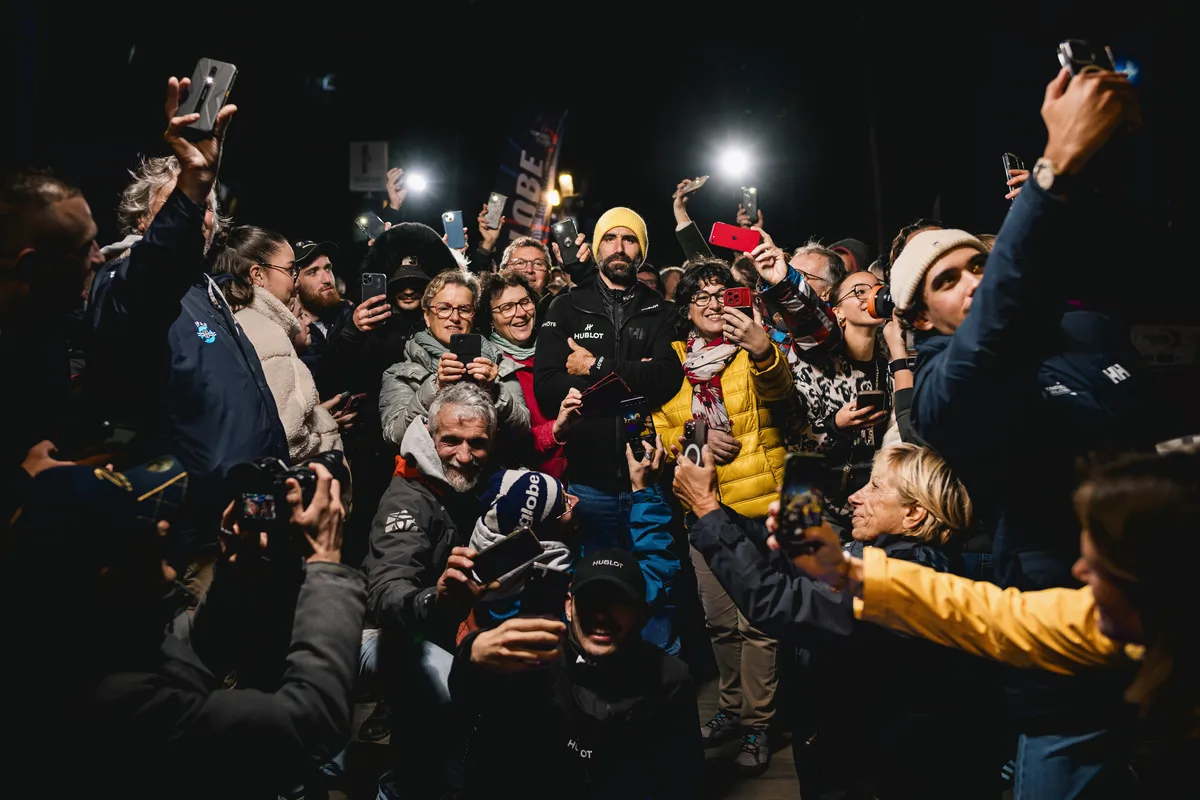 Skippers in the crowd Vendée Globe 2024
