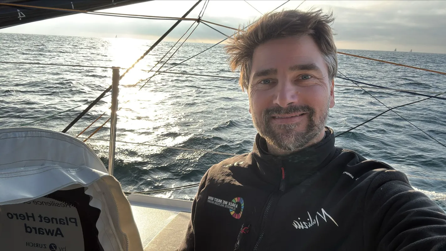 RACE, NOVEMBER 10, 2024 : Photo sent from the boat Malizia - Seaexplorer during the Vendee Globe sailing race on November 10, 2024. (Photo by skipper Boris Herrmann)