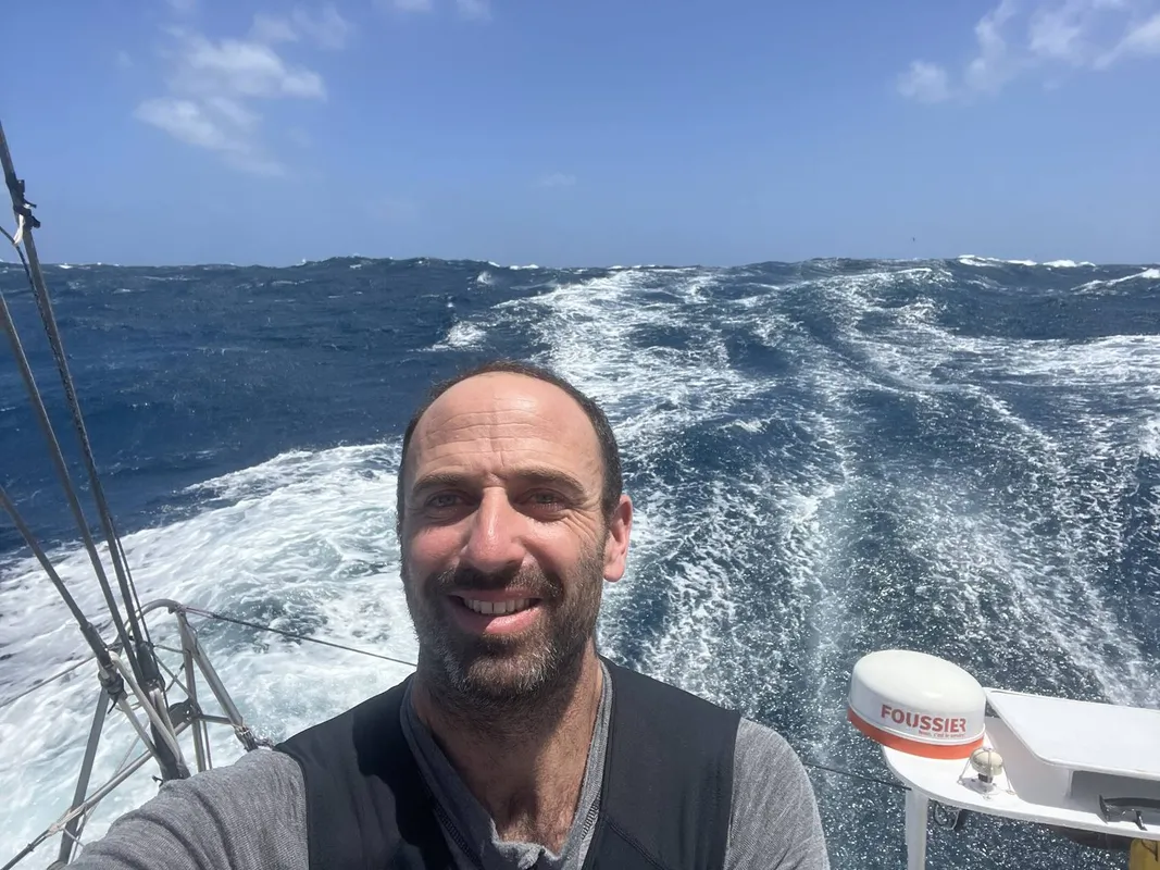 RACE, DECEMBER 06, 2024 : Photo sent from the boat FOUSSIER during the Vendee Globe sailing race on December 06, 2024. (Photo by skipper Sébastien Marsset)