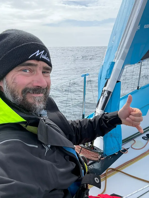 COURSE, 06 DÉCEMBRE 2024 : Photo envoyée depuis le bateau Malizia - Seaexplorer lors de la course à la voile du Vendée Globe le 06 décembre 2024. (Photo du skipper Boris Herrmann)
