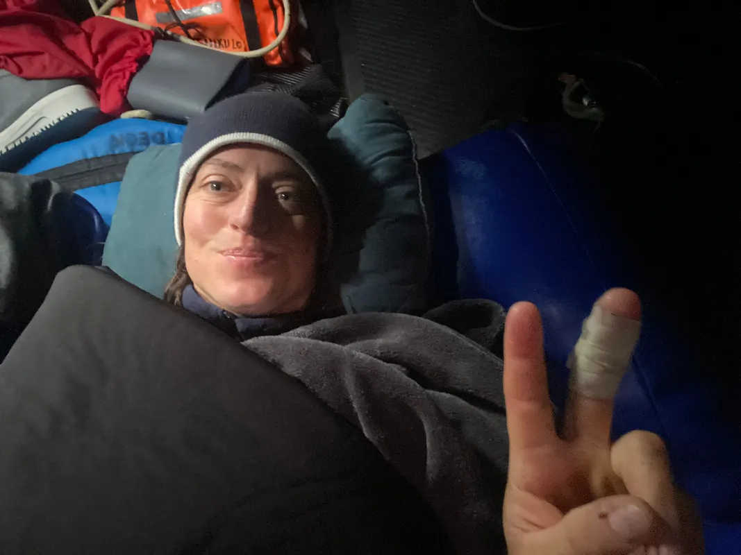 COURSE, 07 DÉCEMBRE 2024 : Photo envoyée depuis le bateau TeamWork - Team Snef lors de la course à la voile du Vendée Globe, le 07 décembre 2024. (Photo du skipper Justine Mettraux)