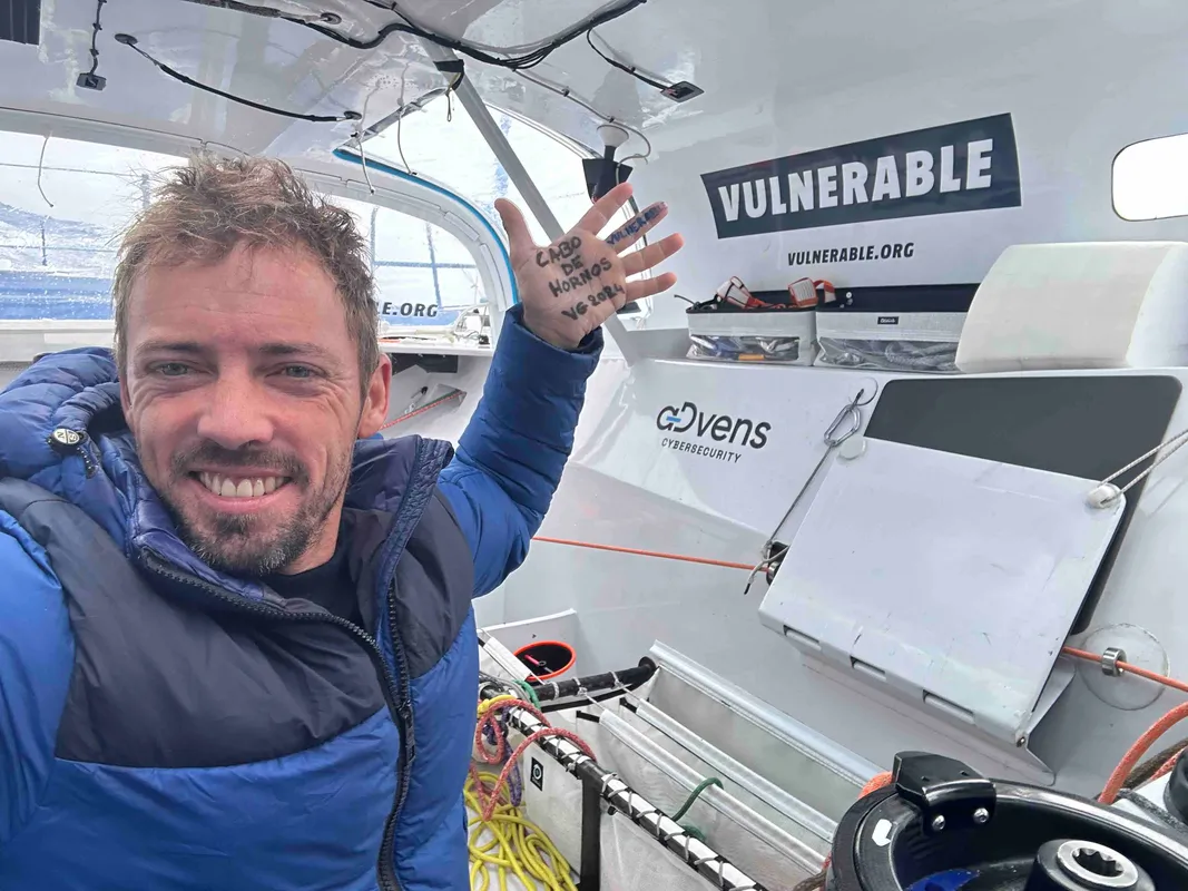 RACE, DECEMBER 27, 2024 : Photo sent from the boat VULNERABLE skipper Thomas Ruyant (FRA) during the Vendee Globe sailing race on December 27, 2024. (Photo by skipper Thomas Ruyant)
Cape Horn