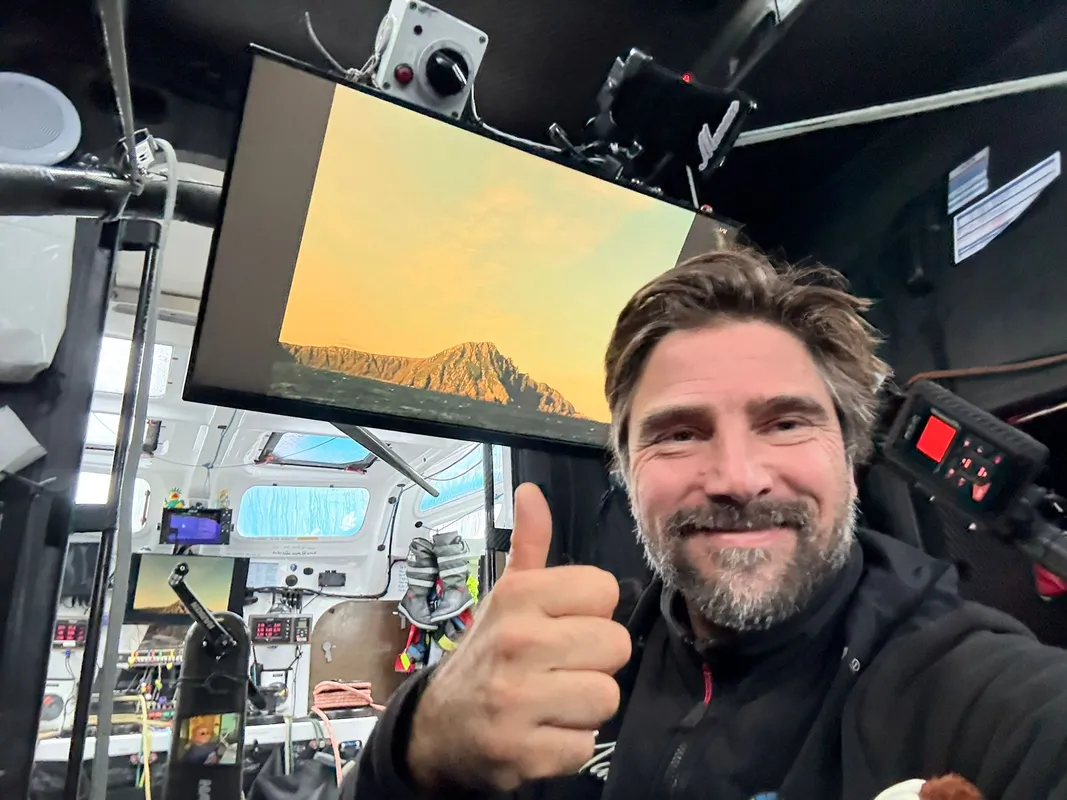 RACE, DECEMBER 28, 2024 : Photo sent from the boat Malizia - Seaexplorer during the Vendee Globe sailing race on December 28, 2024. (Photo by skipper Boris Herrmann)
Cape Horn