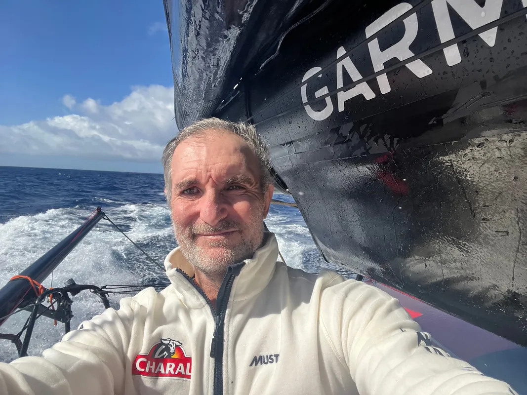 RACE, JANUARY 05, 2025 : Photo sent from the boat Charal during the Vendee Globe sailing race on January 05, 2025. (Photo by skipper Jérémie Beyou)