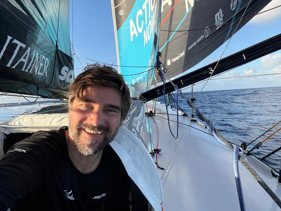 RACE, JANUARY 05, 2025 : Photo sent from the boat Malizia - Seaexplorer during the Vendee Globe sailing race on January 05, 2025. (Photo by skipper Boris Herrmann)