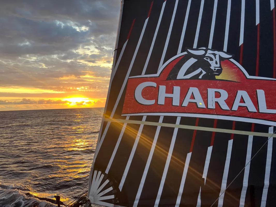 RACE, JANUARY 06, 2025 : Photo sent from the boat Charal during the Vendee Globe sailing race on January 06, 2025. (Photo by skipper Jérémie Beyou)