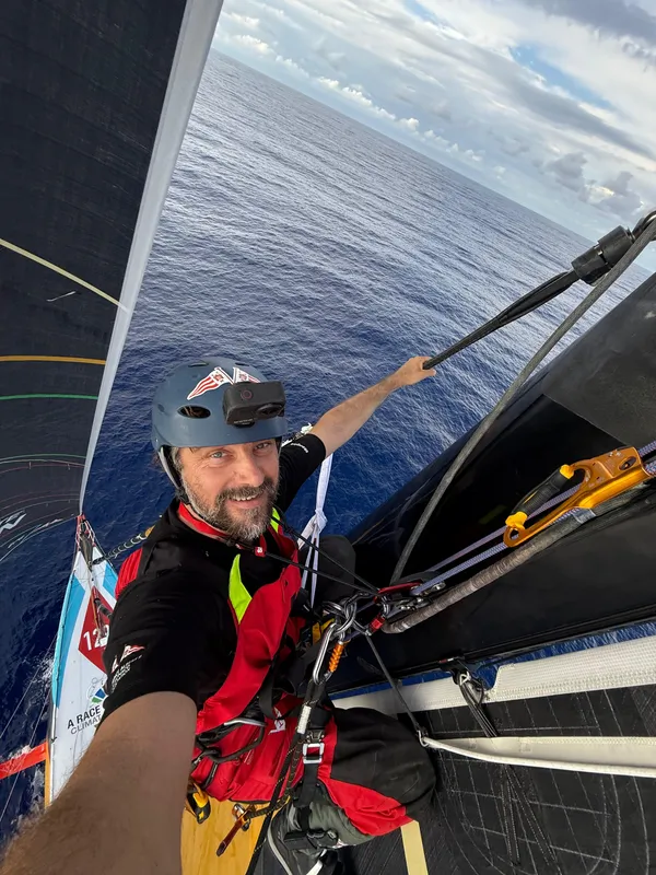 RACE, JANUARY 06, 2025 : Photo sent from the boat Malizia - Seaexplorer during the Vendee Globe sailing race on January 06, 2025. (Photo by skipper Boris Herrmann)