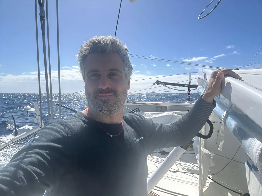 COURSE, 03 JANVIER 2025 : Photo envoyée depuis le bateau Prysmian lors de la course à la voile du Vendée Globe le 03 janvier 2025. (Photo du skipper Giancarlo Pedote)