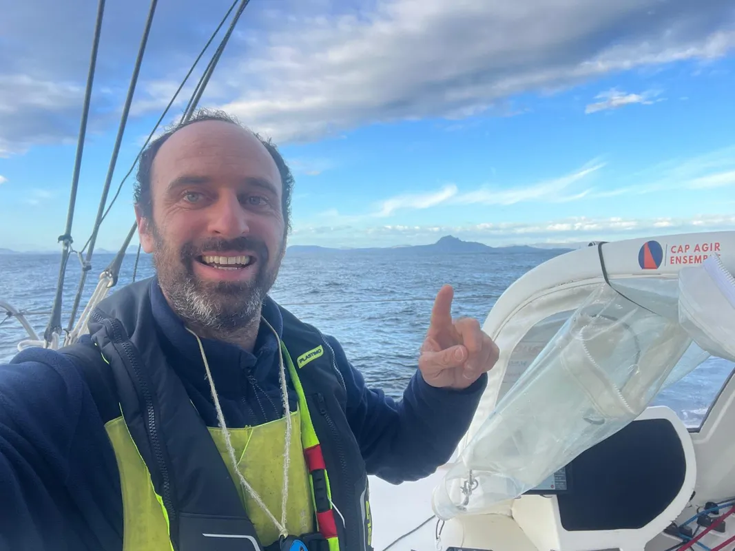 RACE, JANUARY 08, 2024 : Photo sent from the boat FOUSSIER during the Vendee Globe sailing race on January 08, 2024. (Photo by skipper Sébastien Marsset)
Cape Horn