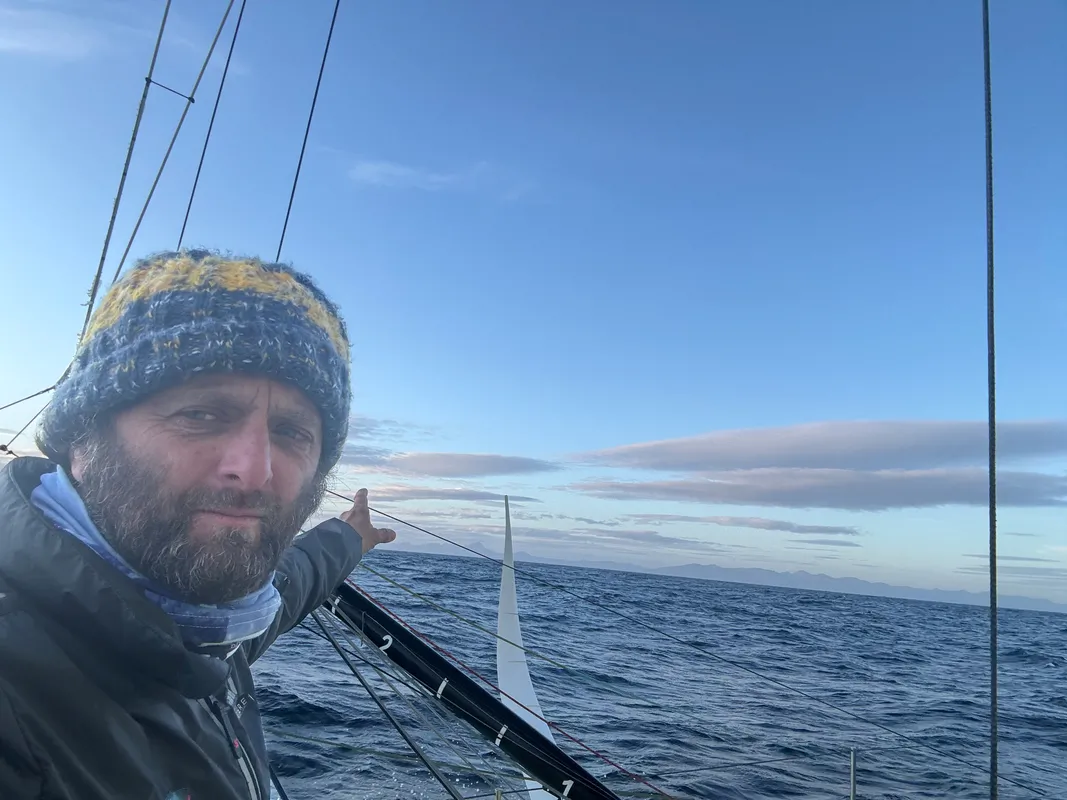 RACE, JANUARY 10, 2025 : Photo sent from the boat La Mie Caline during the Vendee Globe sailing race on January 10, 2025. (Photo by skipper Arnaud Boissières)
Cape Horn
