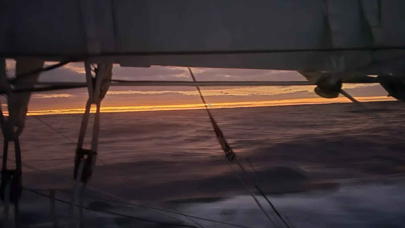 RACE, JANUARY 23, 2025 : Photo sent from the boat Biotherm during the Vendee Globe sailing race on January 23, 2025. (Photo by skipper Paul Meilhat)
