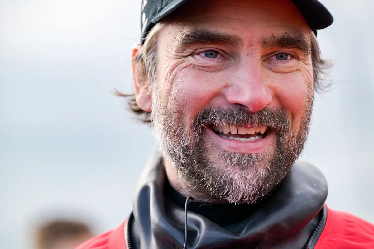 LES SABLES D'OLONNE, FRANCE - JANUARY 30, 2025 : Malizia - Seaexplorer skipper Boris Herrmann (GER) is photographed after taking 12th place in the Vendee Globe, on January 30, 2025 in Les Sables d'Olonne, France - (Photo by Olivier Blanchet / Alea)