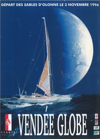 Affiche Vendee Globe 1996