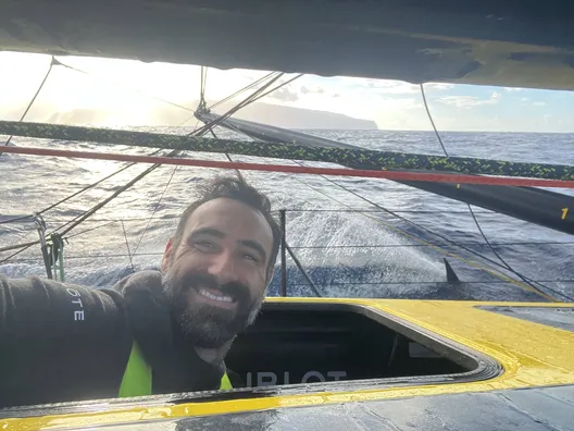 14 NOVEMBRE 2024 : Photo envoyée depuis le bateau Hublot lors de la course à la voile du Vendée Globe le 14 novembre 2024. (Photo du skipper Alan Roura)