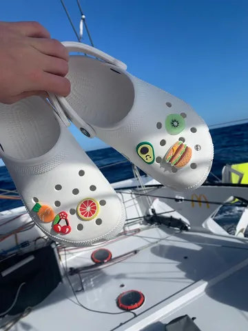 LE 16 NOVEMBRE 2024 : Photo envoyée depuis le bateau DeVenir lors de la course à la voile du Vendée Globe le 16 novembre 2024. (Photo du skipper Violette Dorange)