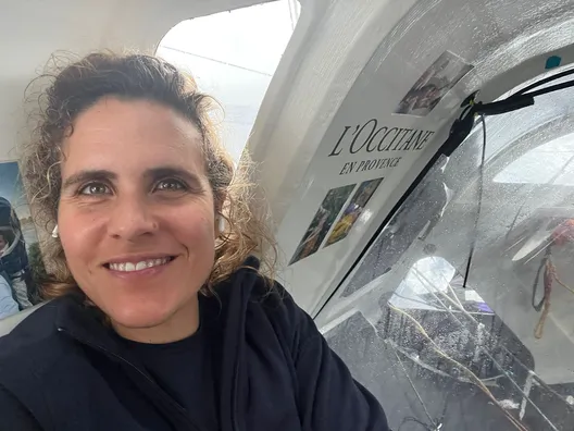 RACE, NOVEMBER 27, 2024 : Photo sent from the boat L’Occitane en Provence during the Vendee Globe sailing race on November 27, 2024. (Photo by skipper Clarisse Crémer)