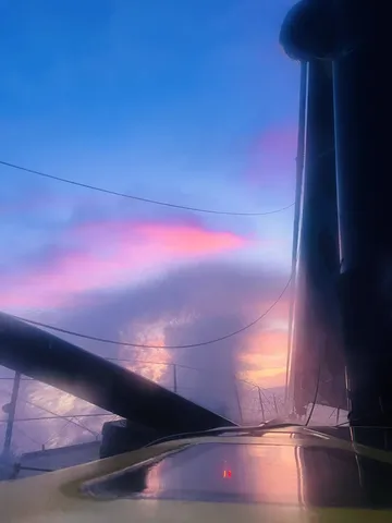 30 NOVEMBRE 2024 : Photo envoyée depuis le bateau Hublot lors de la course à la voile du Vendée Globe le 30 novembre 2024. (Photo du skipper Alan Roura)