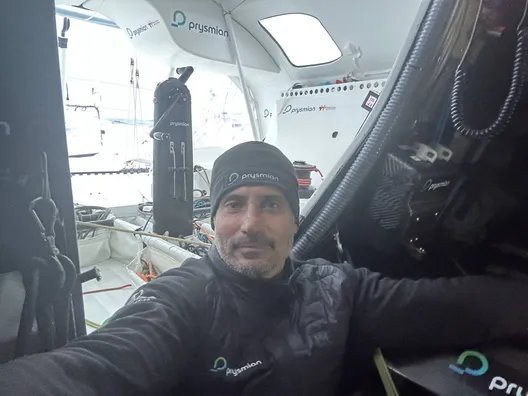 COURSE, 01 DÉCEMBRE 2024 : Photo envoyée depuis le bateau Prysmian lors de la course à la voile du Vendée Globe le 01 décembre 2024. (Photo du skipper Giancarlo Pedote)