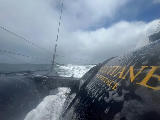 RACE, DECEMBER 02, 2024 : Photo sent from the boat L’Occitane en Provence during the Vendee Globe sailing race on December 02, 2024. (Photo by skipper Clarisse Crémer)