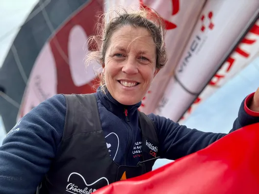 COURSE, 03 DÉCEMBRE 2024 : Photo envoyée depuis le bateau Initiatives-Coeur lors de la course à la voile du Vendée Globe le 03 décembre 2024. (Photo du skipper Sam Davies)