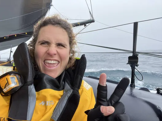 RACE, DECEMBER 08, 2024 : Photo sent from the boat L’Occitane en Provence during the Vendee Globe sailing race on December 08, 2024. (Photo by skipper Clarisse Crémer)