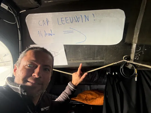 RACE, DECEMBER 14, 2024 : Photo sent from the boat Fortinet - Best Western during the Vendee Globe sailing race on December 14, 2024. (Photo by skipper Romain Attanasio)
Cape Leeuwin