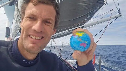RACE, DECEMBER 15, 2024 : Photo sent from the boat Biotherm during the Vendee Globe sailing race on December 15, 2024. (Photo by skipper Paul Meilhat)