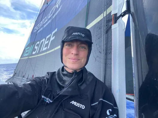 COURSE, 11 JANVIER 2025 : Photo envoyée depuis le bateau TeamWork - Team Snef lors de la course à la voile du Vendée Globe le 11 janvier 2025 - (Photo du skipper Justine Mettraux).
