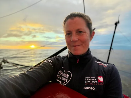 COURSE, 20 JANVIER 2025 : Photo envoyée depuis le bateau Initiatives-Coeur lors de la course à la voile du Vendée Globe le 20 janvier 2025. (Photo du skipper Sam Davies)