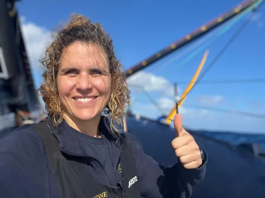 RACE, JANUARY 23, 2025 : Photo sent from the boat L’Occitane en Provence during the Vendee Globe sailing race on January 23, 2025. (Photo by skipper Clarisse Crémer)