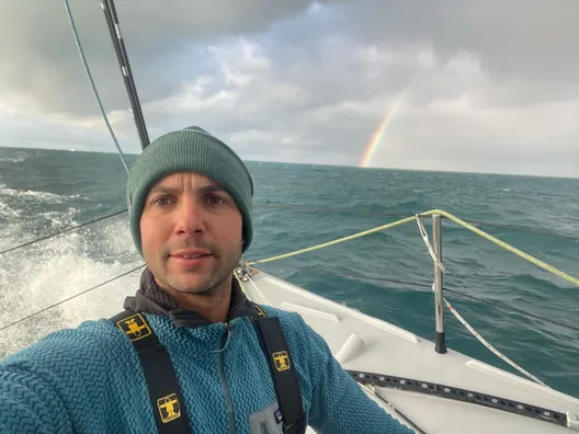 RACE, FEBRUARY 07, 2025 : Photo sent from the boat Freelance.com during the Vendee Globe sailing race on February 07, 2025. (Photo by skipper Guirec Soudée)
