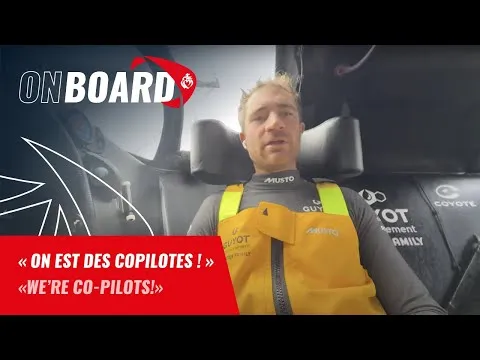 Benjamin Dutreux : "On est des copilotes !" | Vendée Globe 2024