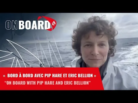 Isabelle Joschke : "Bord à bord avec Pip Hare et Eric Bellion " | Vendée Globe 2024