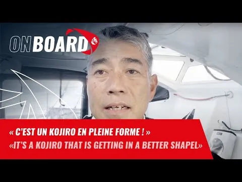 "It's a Kojiro that is getting in a better shapel" | Vendée Globe 2024