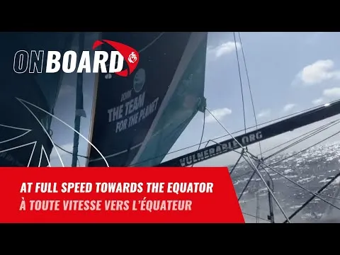 At full speed towards the Equator | Vendée Globe 2024