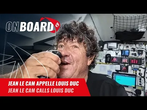Jean Le Cam appelle Louis Duc | Vendée Globe 2024