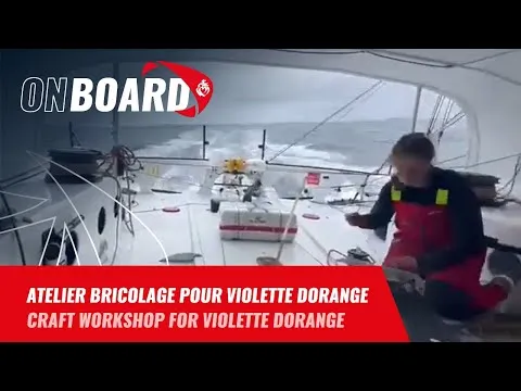 DIY-Workshop für Violette Dorange | Vendée Globe 2024